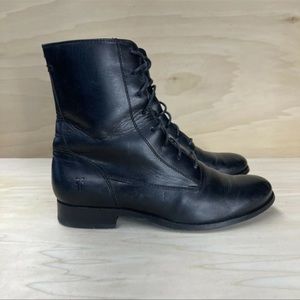 Frye Melissa short lace up boot